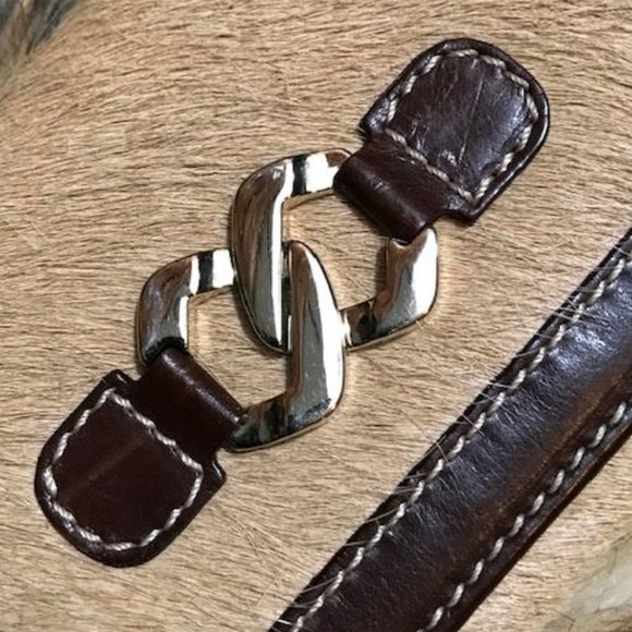 *Rare* Anne Klein Hair Calf Leather Antiqued Frame Push Latch Wallet - Picture 5 of 15